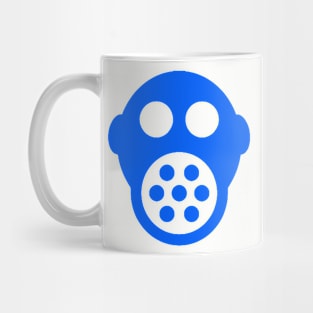 blue mask Mug